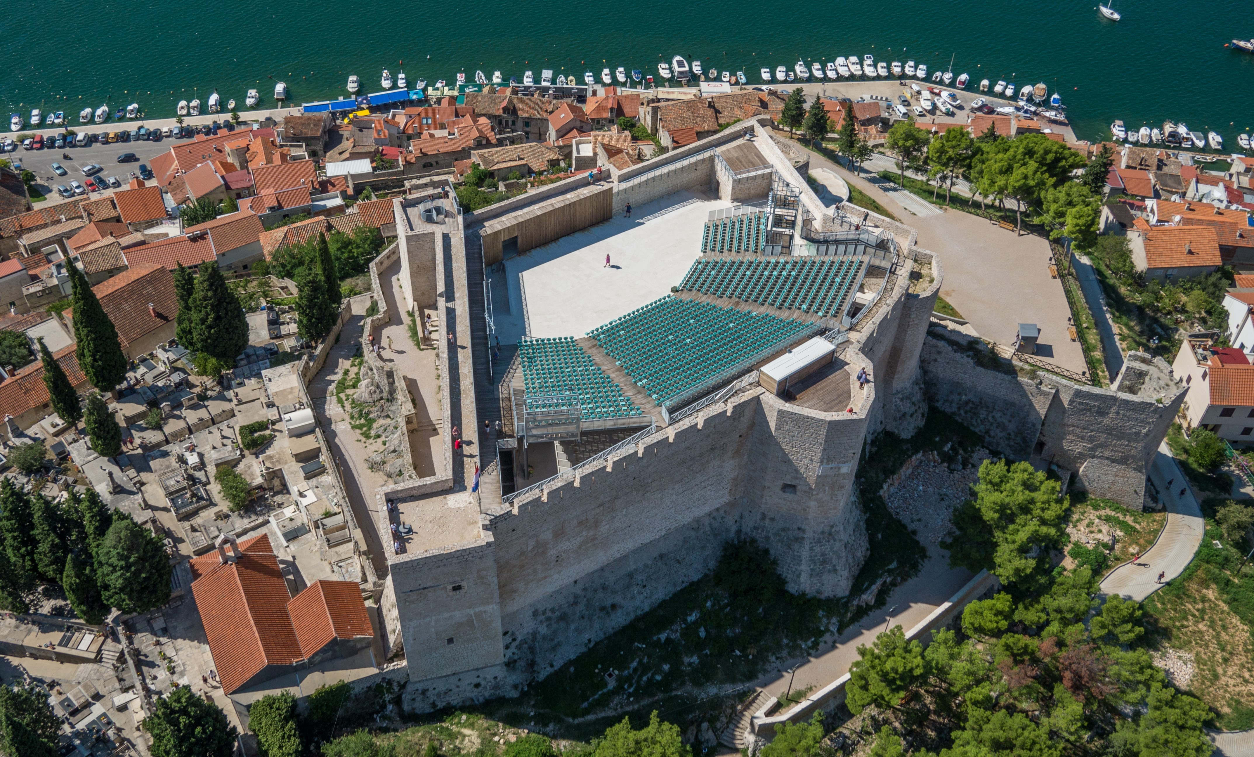 Tvrđava Sv. Mihovila, Šibenik, Hrvatska