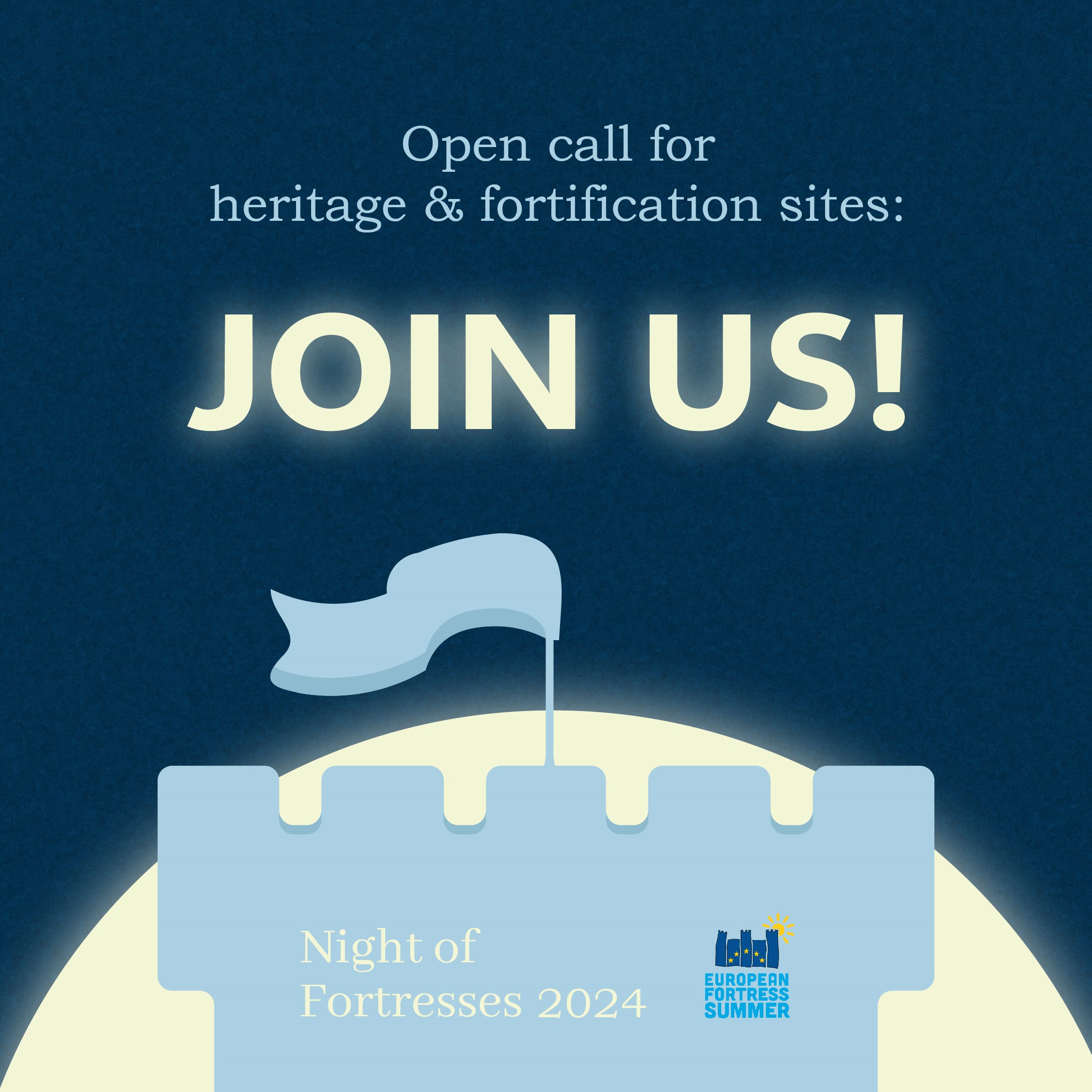 Join the third edition of the Night of Fortresses - online applications are open until mid-April! 