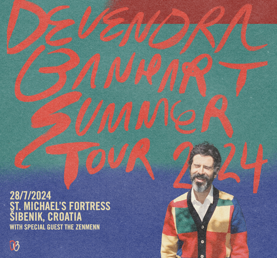 Devendra Banhart is coming to Šibenik with his new album: Catch him at St. Michael's Fortress in July!