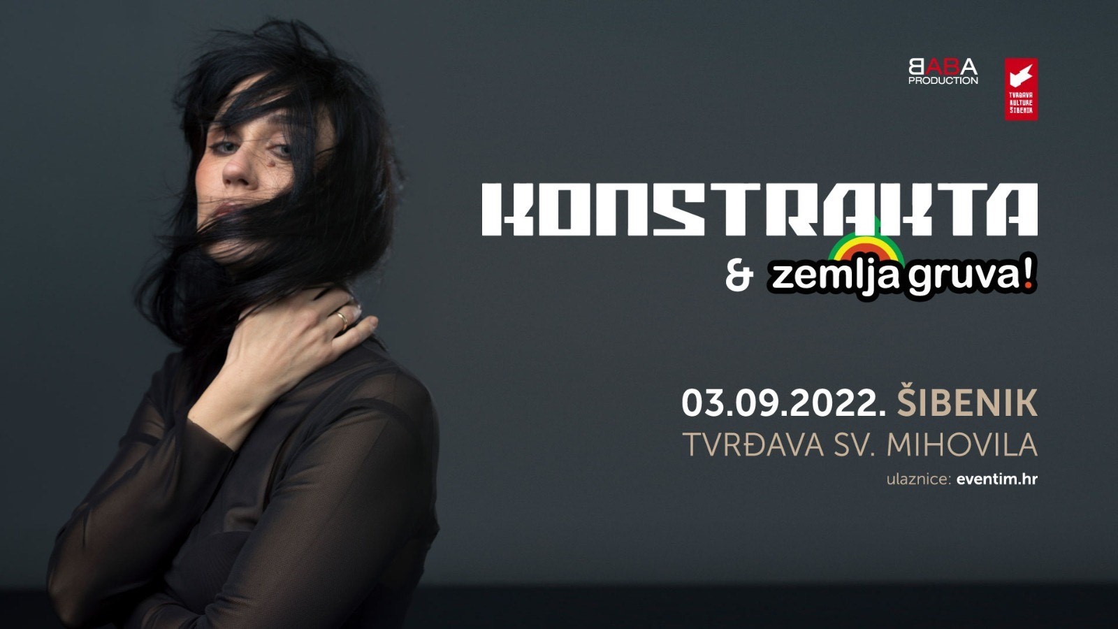 Regionalna senzacija Konstrakta u rujnu stiže na Tvrđavu sv. Mihovila!