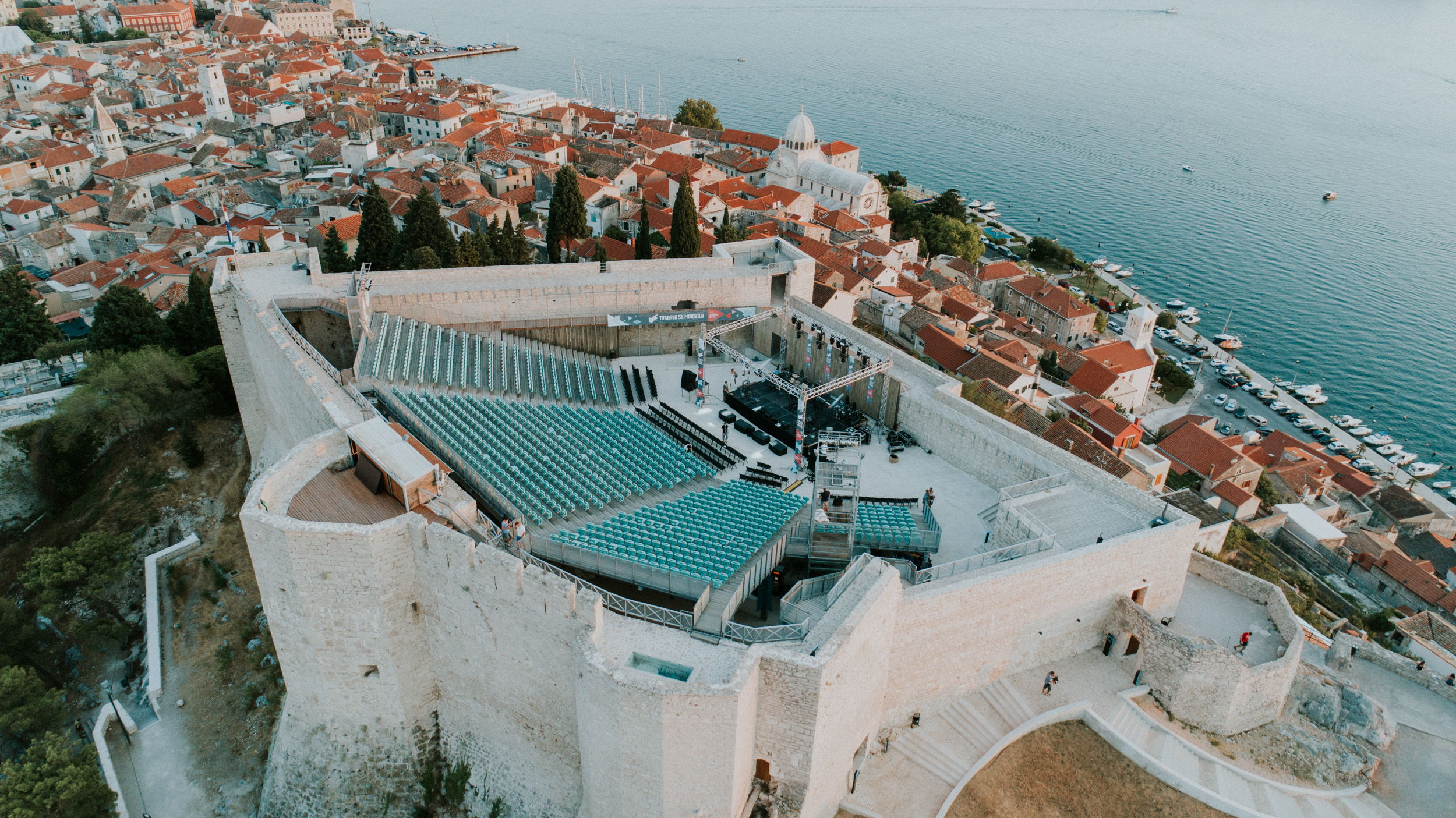 St Michael's fortress from air