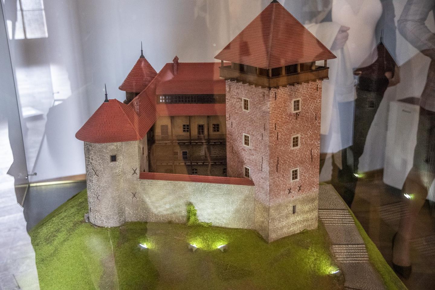 Model of the Old Town of Dubovac at St. John's Fortress in Šibenik