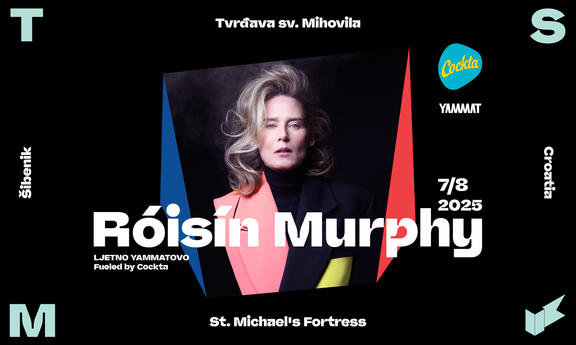 Ljetno Yammatovo fueled by Cockta: Róisín Murphy stiže na Tvrđavu sv. Mihovila