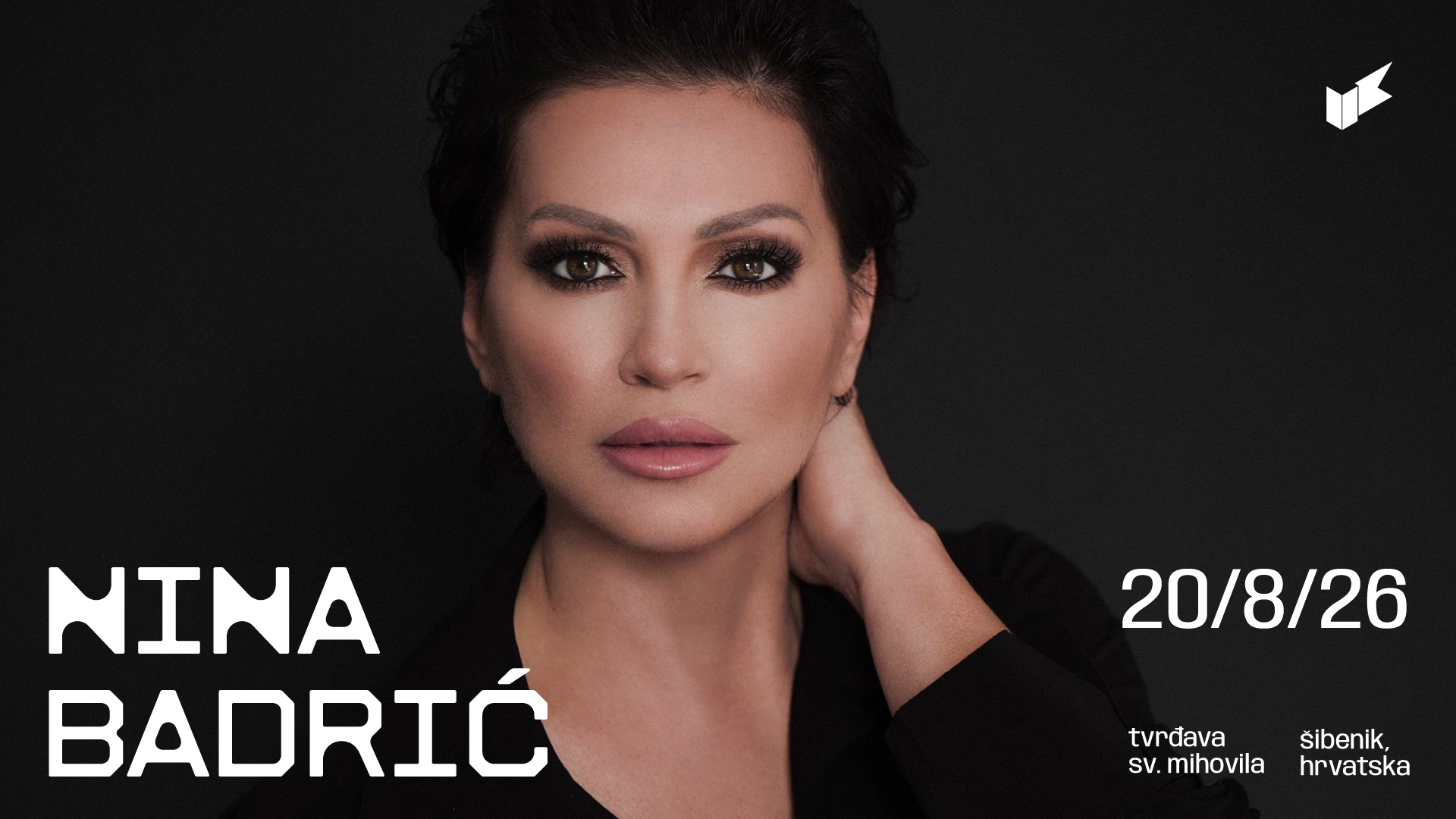 Nina Badrić at St. Michael’s Fortress – on August 20, we’ll enjoy her classic hits and songs from the new album.