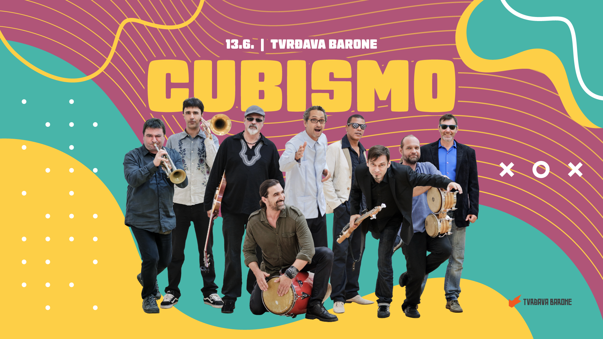 Šibenik Night at Barone Fortress Turns into a Latin Party with Cubismo