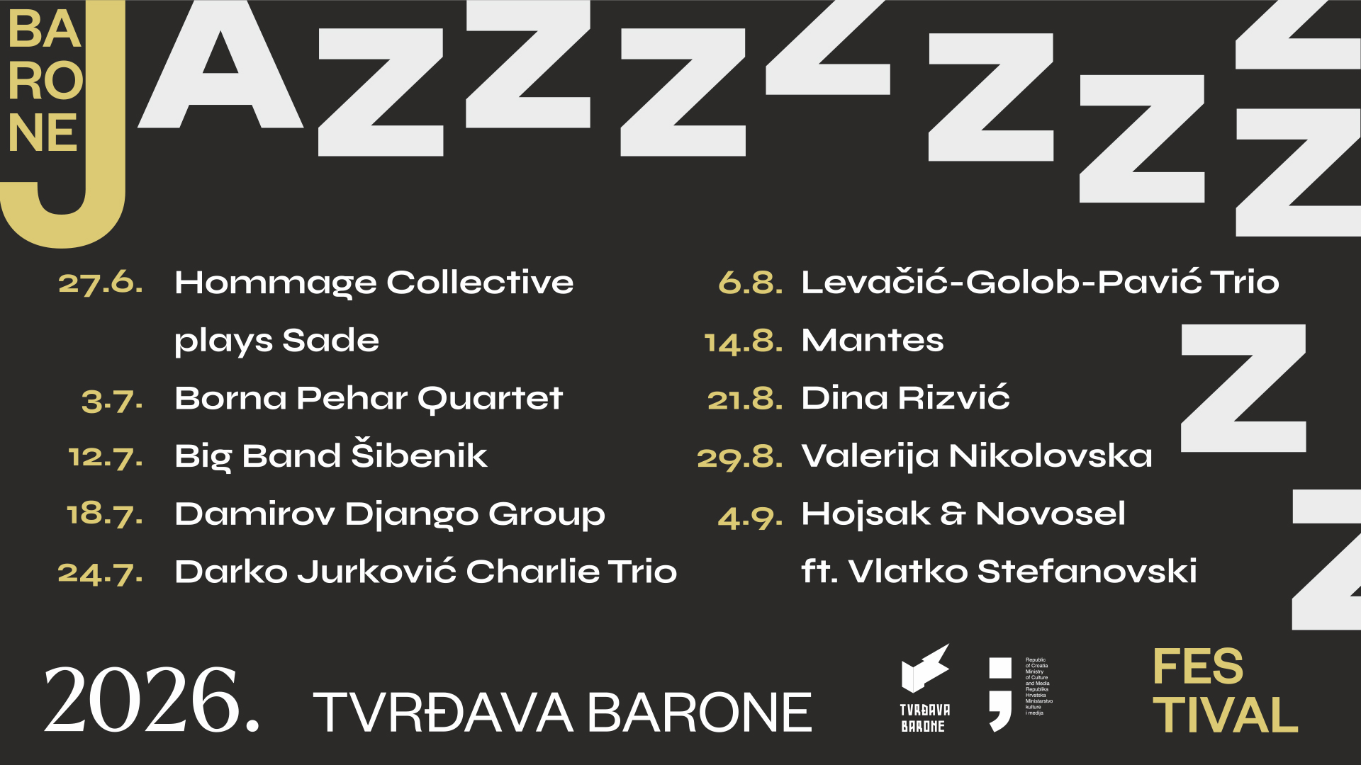Barone Jazz Festival returns with two months of outstanding music under the summer sky